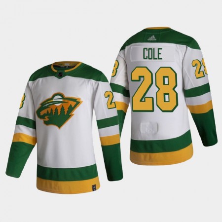 Pánské Hokejový Dres Minnesota Wild Dresy Ian Cole 28 2020-21 Reverse Retro Authentic